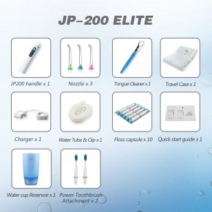 Dus bucal portabil + periuta de dinti sonica Jetpik JP200-Elite